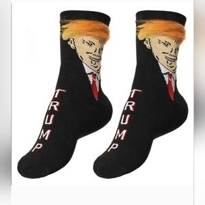✳️ NWT TRUMP 3D HAIR SOCKS